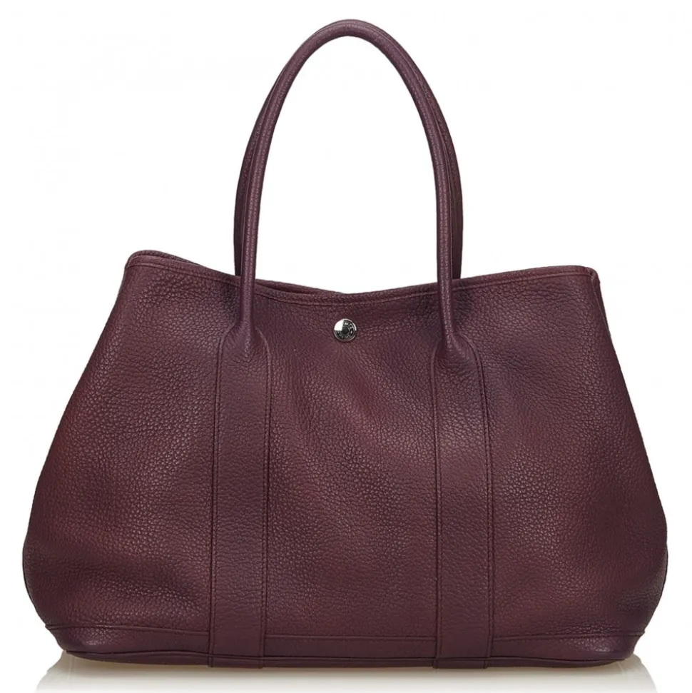 Hermès Vintage - Negonda Garden Party 36 Bag - Purple - Leather Handbag - Luxury High Quality - Avvenice