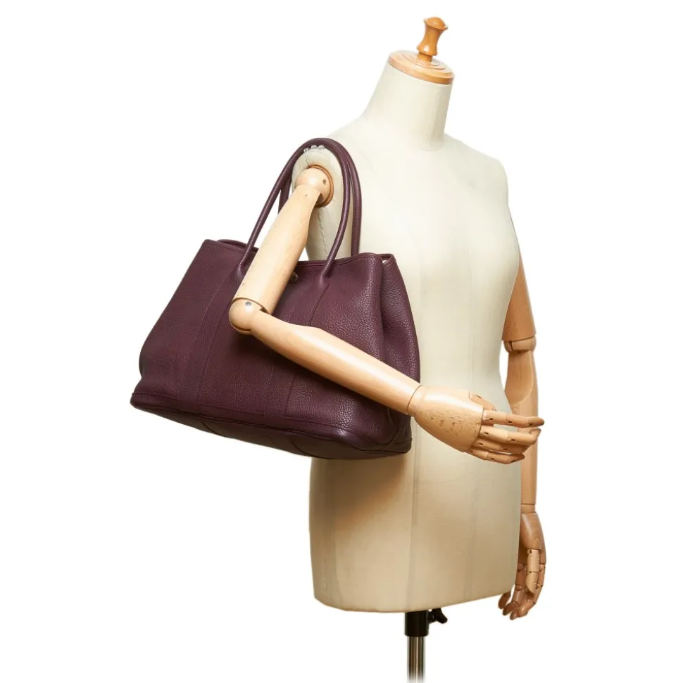 Hermès Vintage - Negonda Garden Party 36 Bag - Purple - Leather Handbag - Luxury High Quality - Avvenice