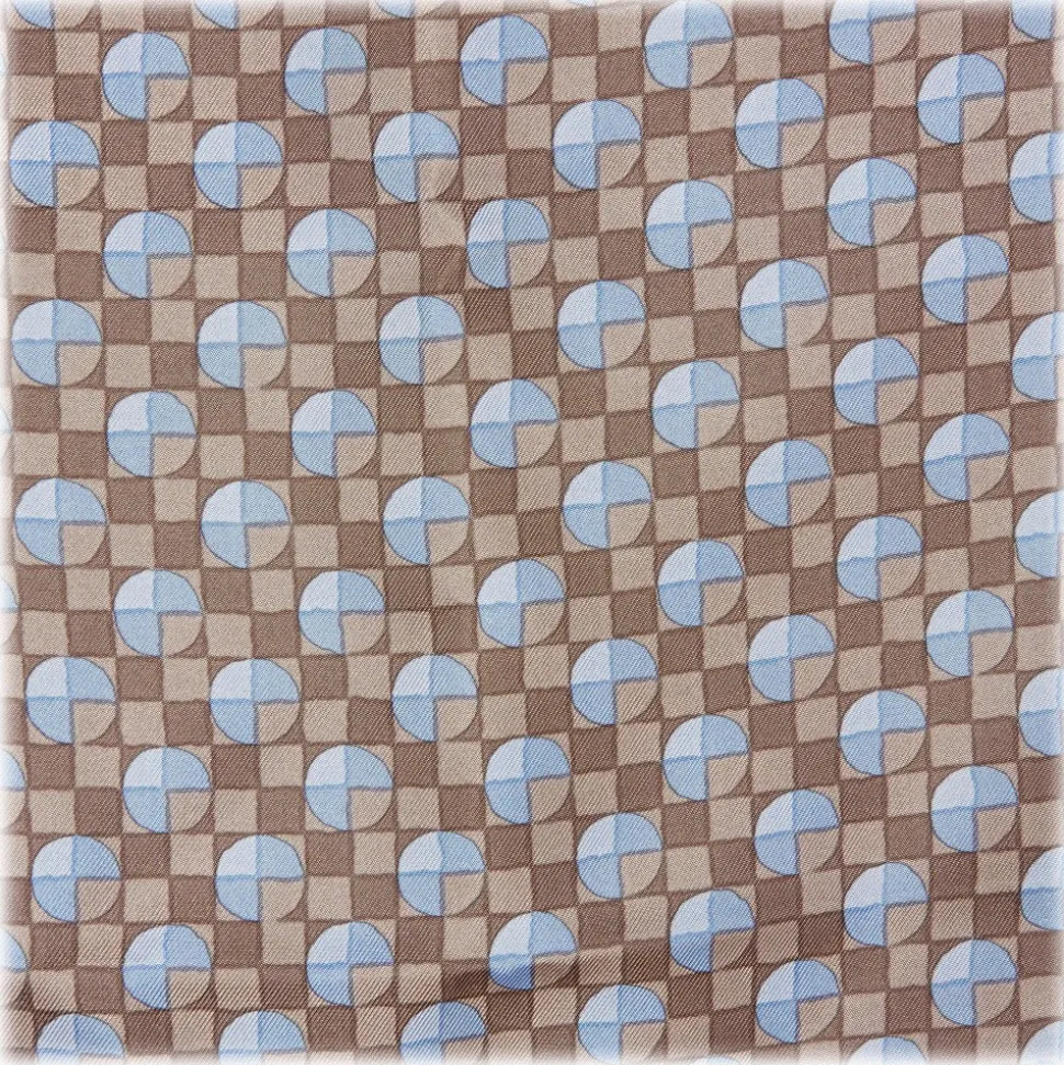 Hermès Vintage - Printed Silk Scarf - Blue Multi - Silk Foulard - Luxury High Quality - Avvenice