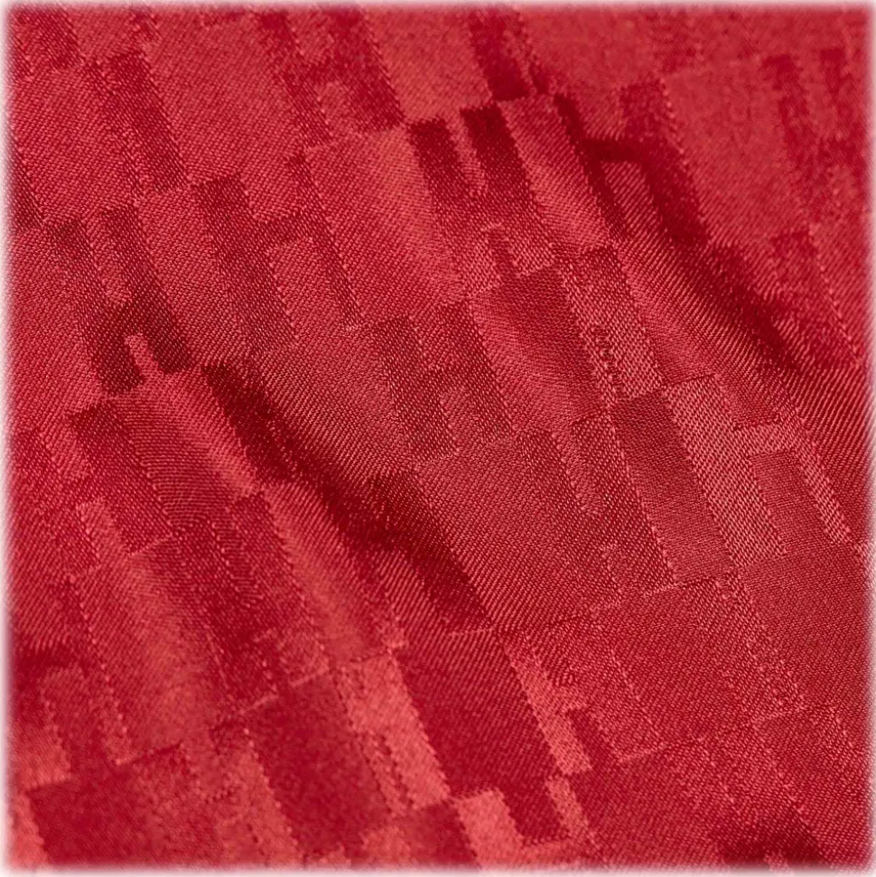 Hermès Vintage - Printed Silk Handkerchief Scarf - Red - Silk Foulard - Luxury High Quality - Avvenice