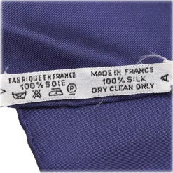 Hermès Vintage - Qalamdan Silk Scarf - Purple Multi - Silk Foulard - Luxury High Quality - Avvenice