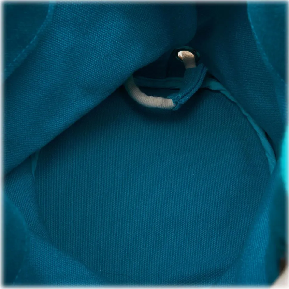 Hermès Vintage - Sac Marine GM Bag - Blue Light Blue - Canvas Handbag - Luxury High Quality - Avvenice
