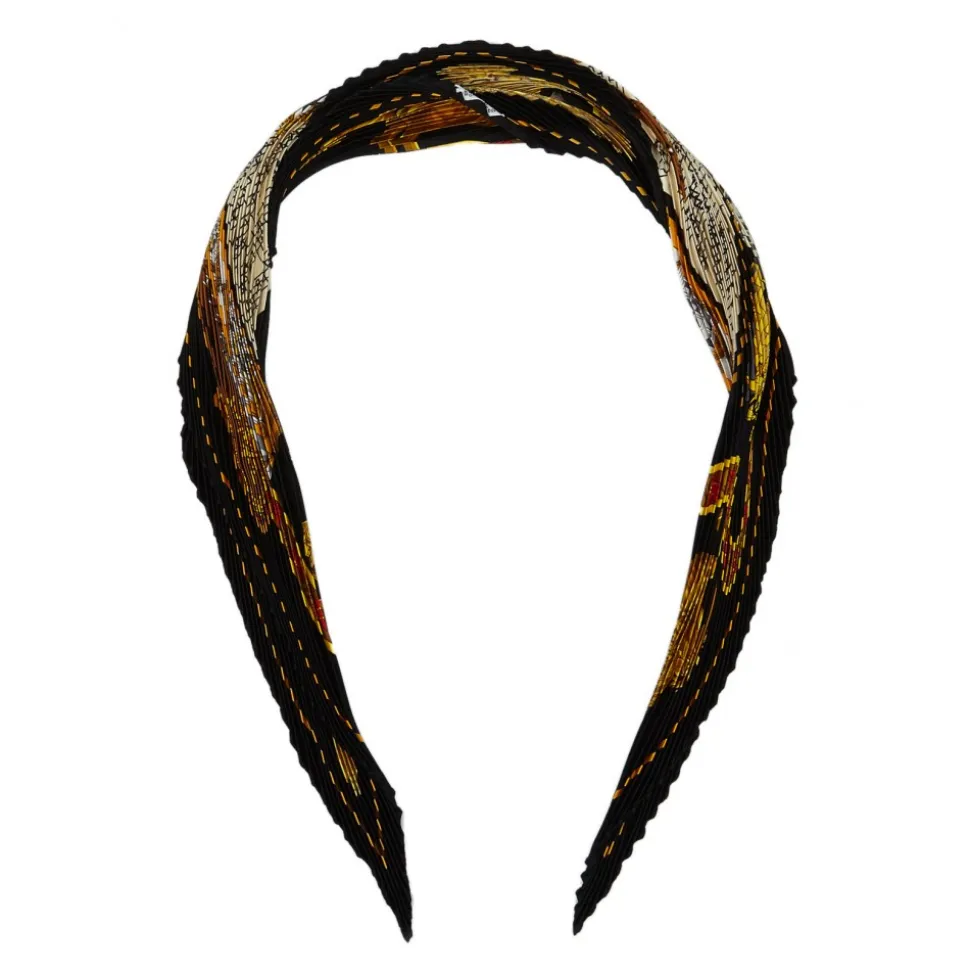 Hermès Vintage - Salzburg Silk Scarf - Black Multi - Silk Foulard - Luxury High Quality - Avvenice