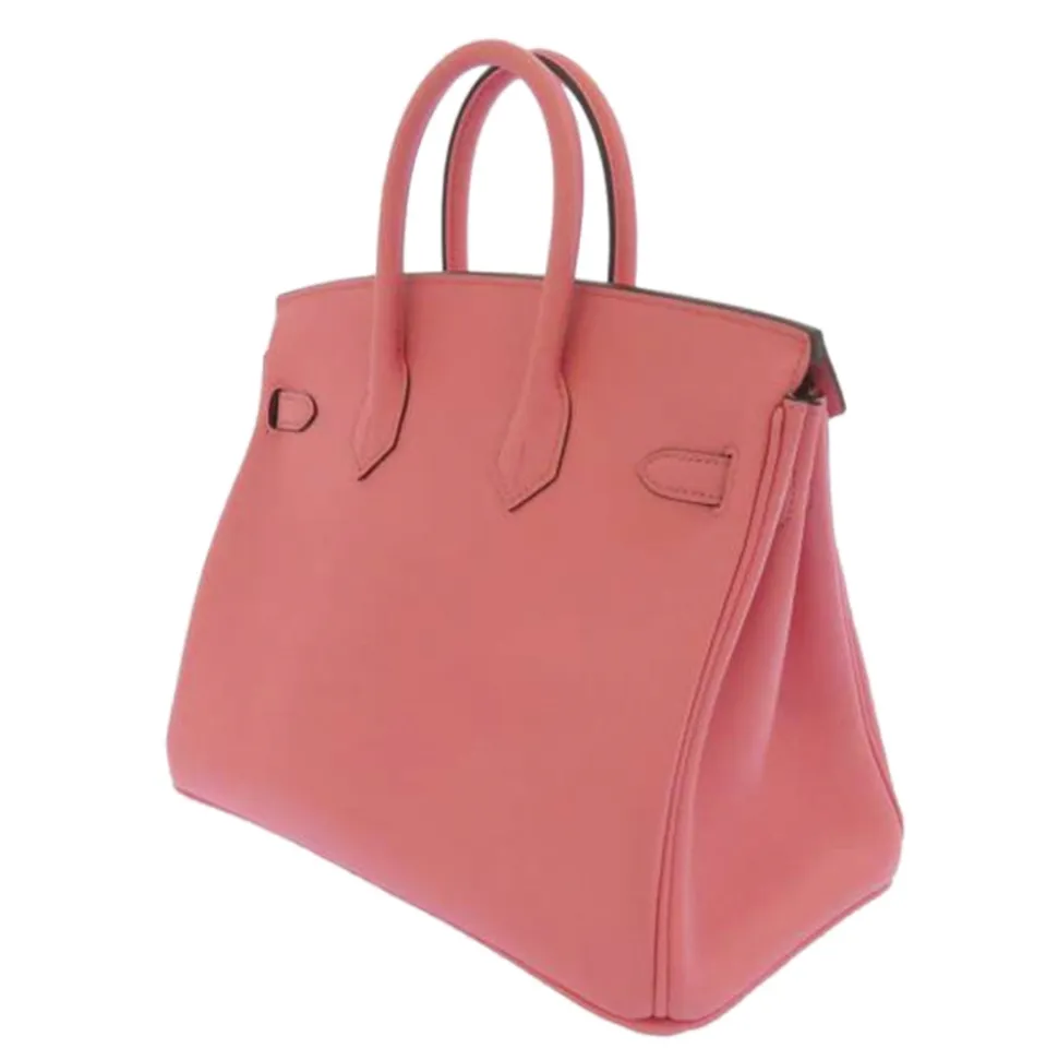 Hermès Vintage - Swift Birkin 25 - Pink - Leather Handbag - Avvenice