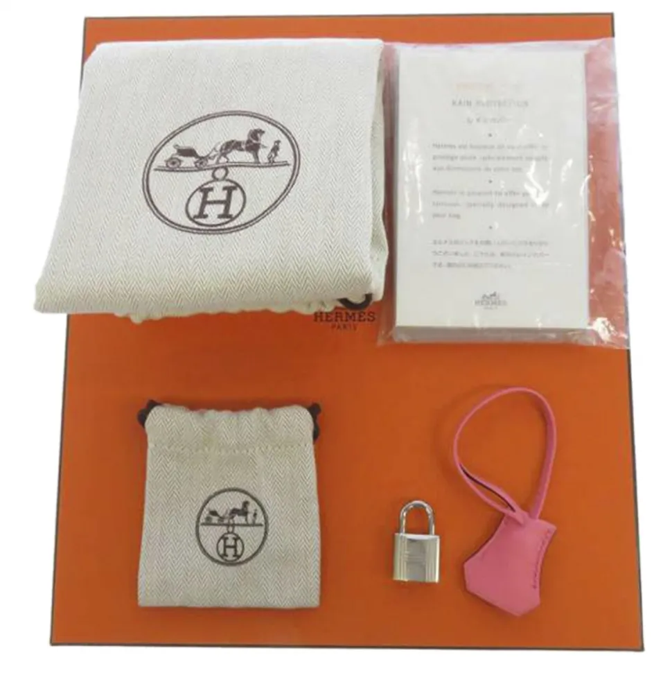 Hermès Vintage - Swift Birkin 25 - Pink - Leather Handbag - Avvenice