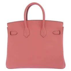 Hermès Vintage - Swift Birkin 25 - Pink - Leather Handbag - Avvenice