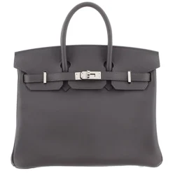 Hermès Vintage - Swift Birkin 30 - Dark Gray - Leather Handbag - Avvenice