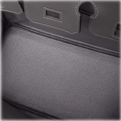 Hermès Vintage - Swift Birkin 30 - Dark Gray - Leather Handbag - Avvenice