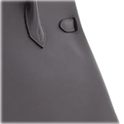 Hermès Vintage - Swift Birkin 30 - Dark Gray - Leather Handbag - Avvenice