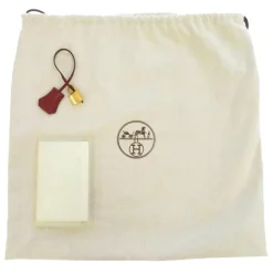 Hermès Vintage - Taurillon Clemence Birkin 30 - Red Burgundy - Leather Handbag - Avvenice