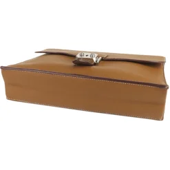 Hermès Vintage - Taurillon Sac a Depeches 27 - Brown - Leather Briefcase - Avvenice