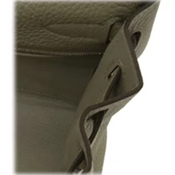 Hermès Vintage - Taurillon Clemence Kelly 28 - Gray - Leather Handbag - Avvenice