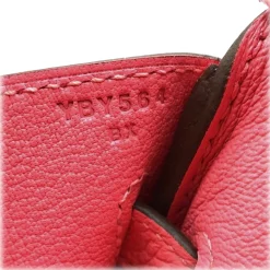 Hermès Vintage - Taurillon Clemence Birkin 30 - Pink - Leather Handbag - Avvenice