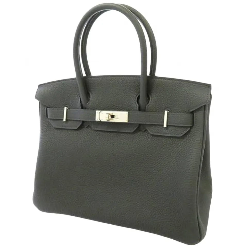 Hermès Vintage - Togo Birkin 30 - Gray - Leather Handbag - Avvenice