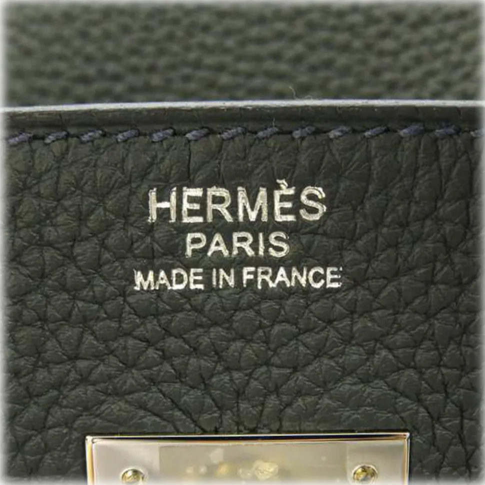 Hermès Vintage - Togo Birkin 30 - Gray - Leather Handbag - Avvenice