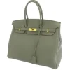 Hermès Vintage - Togo Birkin 35 - Gray - Leather Handbag - Avvenice