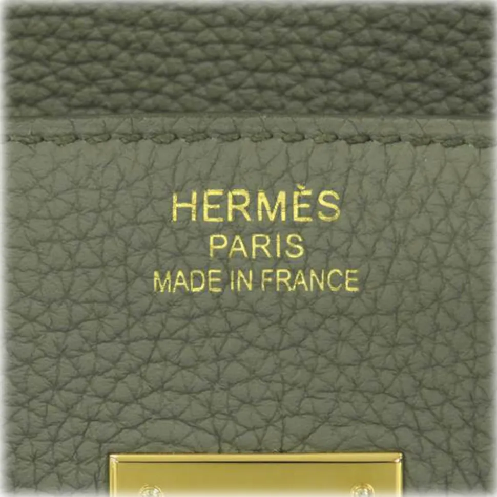 Hermès Vintage - Togo Birkin 35 - Gray - Leather Handbag - Avvenice