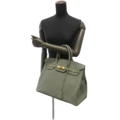 Hermès Vintage - Togo Birkin 35 - Gray - Leather Handbag - Avvenice