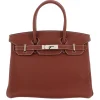 Hermès Vintage - Togo Birkin 30 - Red Burgundy - Leather Handbag - Avvenice