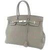 Hermès Vintage - Togo Birkin 35 - Gray - Leather Handbag - Avvenice