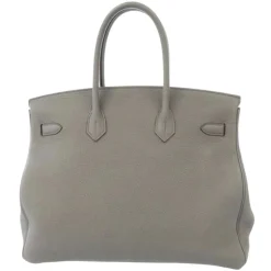 Hermès Vintage - Togo Birkin 35 - Gray - Leather Handbag - Avvenice