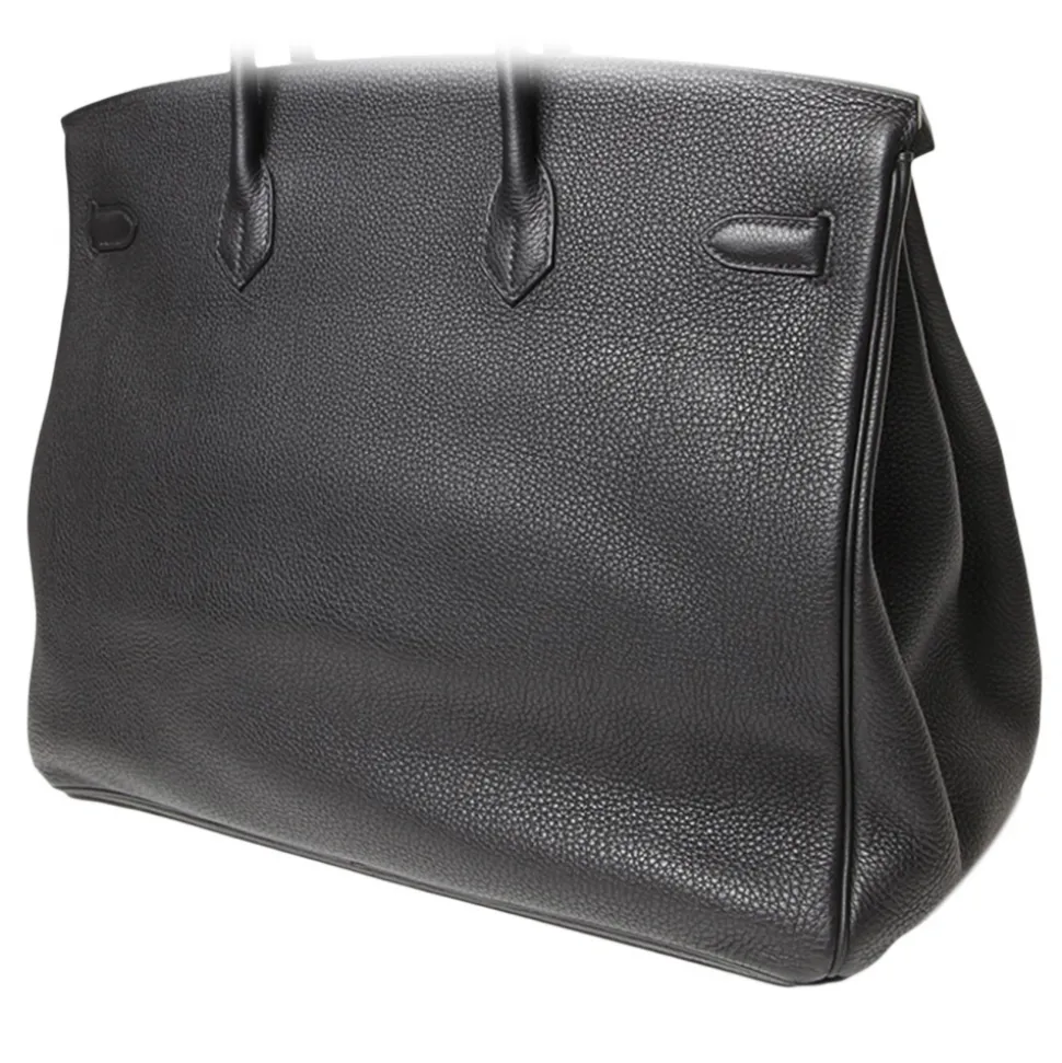 Hermès Vintage - Togo Birkin 40 - Black - Leather Handbag - Avvenice