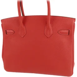 Hermès Vintage - Togo Birkin 30 - Red - Leather Handbag - Avvenice