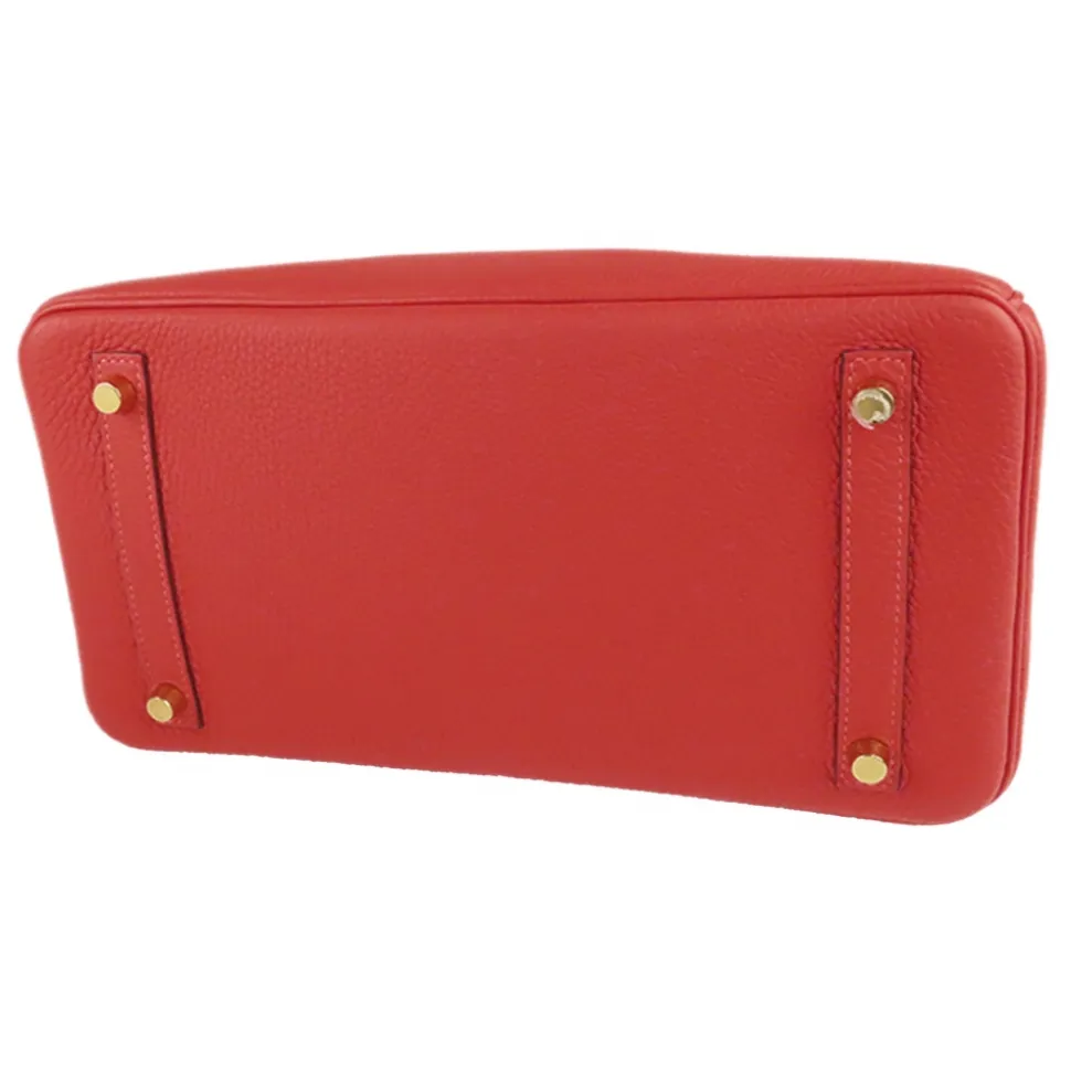 Hermès Vintage - Togo Birkin 30 - Red - Leather Handbag - Avvenice