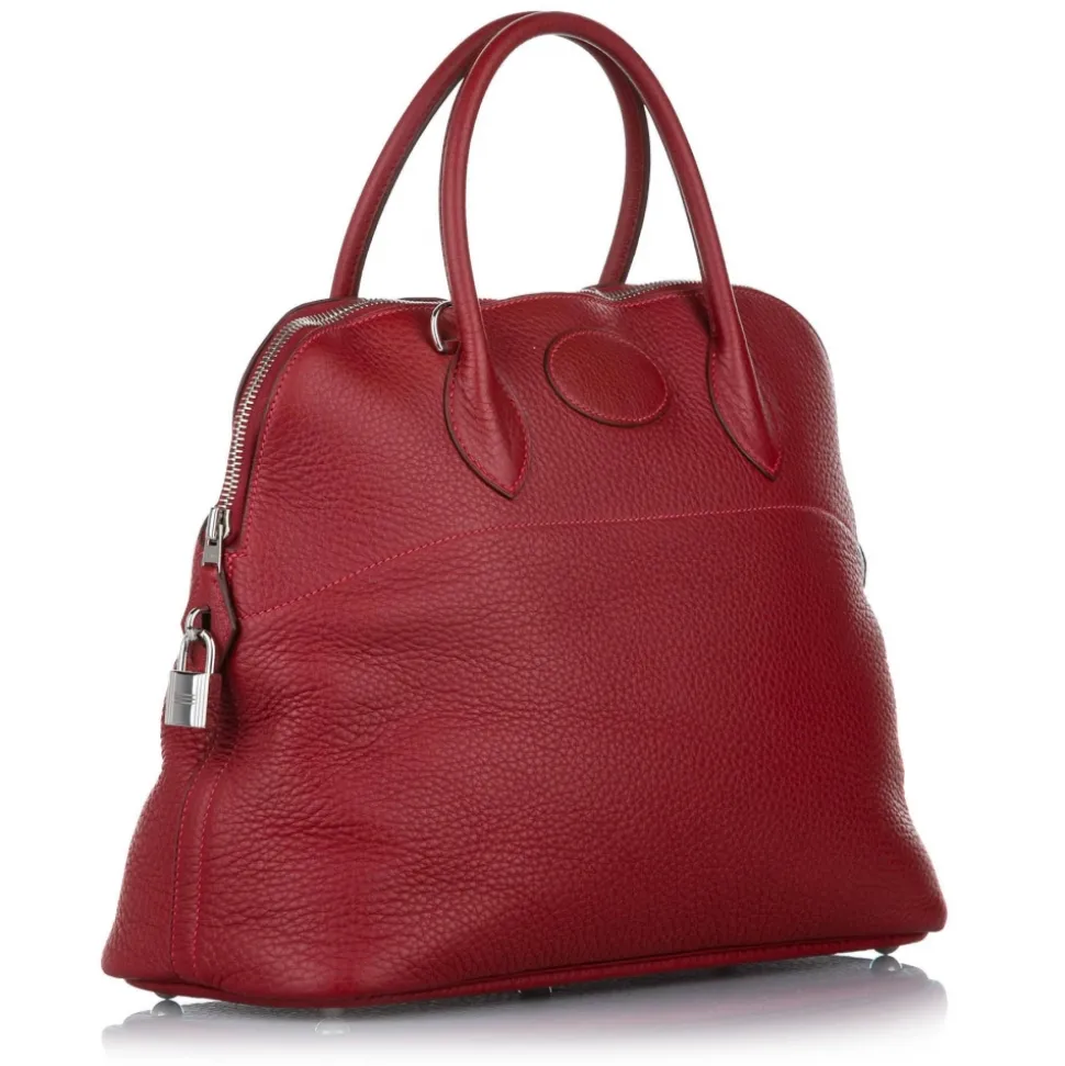 Hermès Vintage - Togo Bolide 35 - Red - Leather Handbag - Avvenice