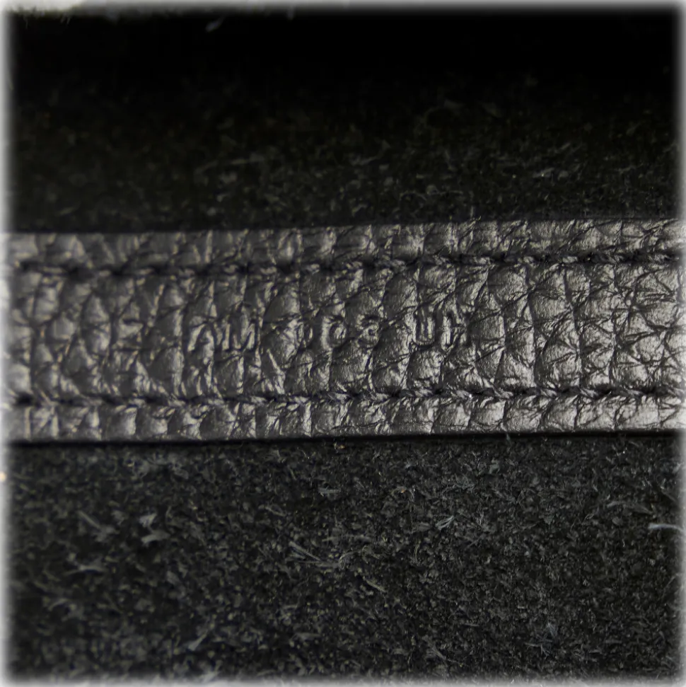 Hermès Vintage - Togo Picotin 18 - Black - Leather Handbag - Avvenice