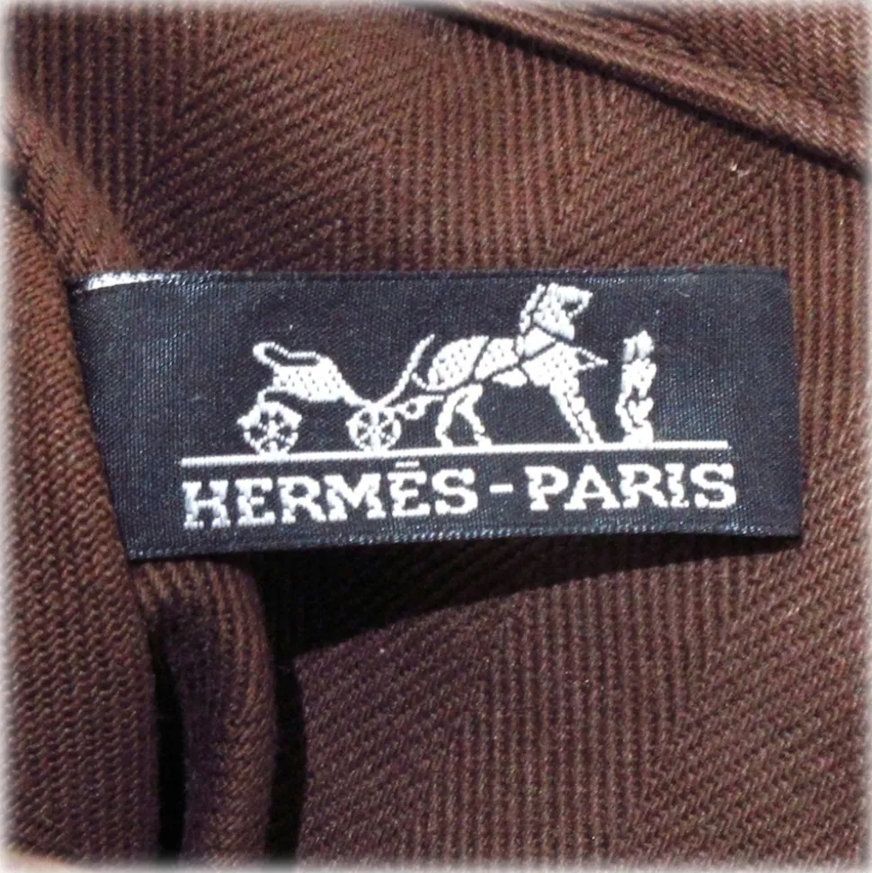 Hermès Vintage - Valparaiso Long PM - Brown - Leather Handbag - Avvenice