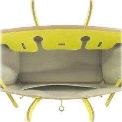 Hermès Vintage - Vaux Epsom Birkin 30 - Yellow - Leather Handbag - Avvenice