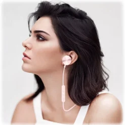 i.am+ - I Am Plus - Buttons - Rose - Premium Wireless Bluetooth Earphones - Tailored Fit with Immersive Sound - Avvenice