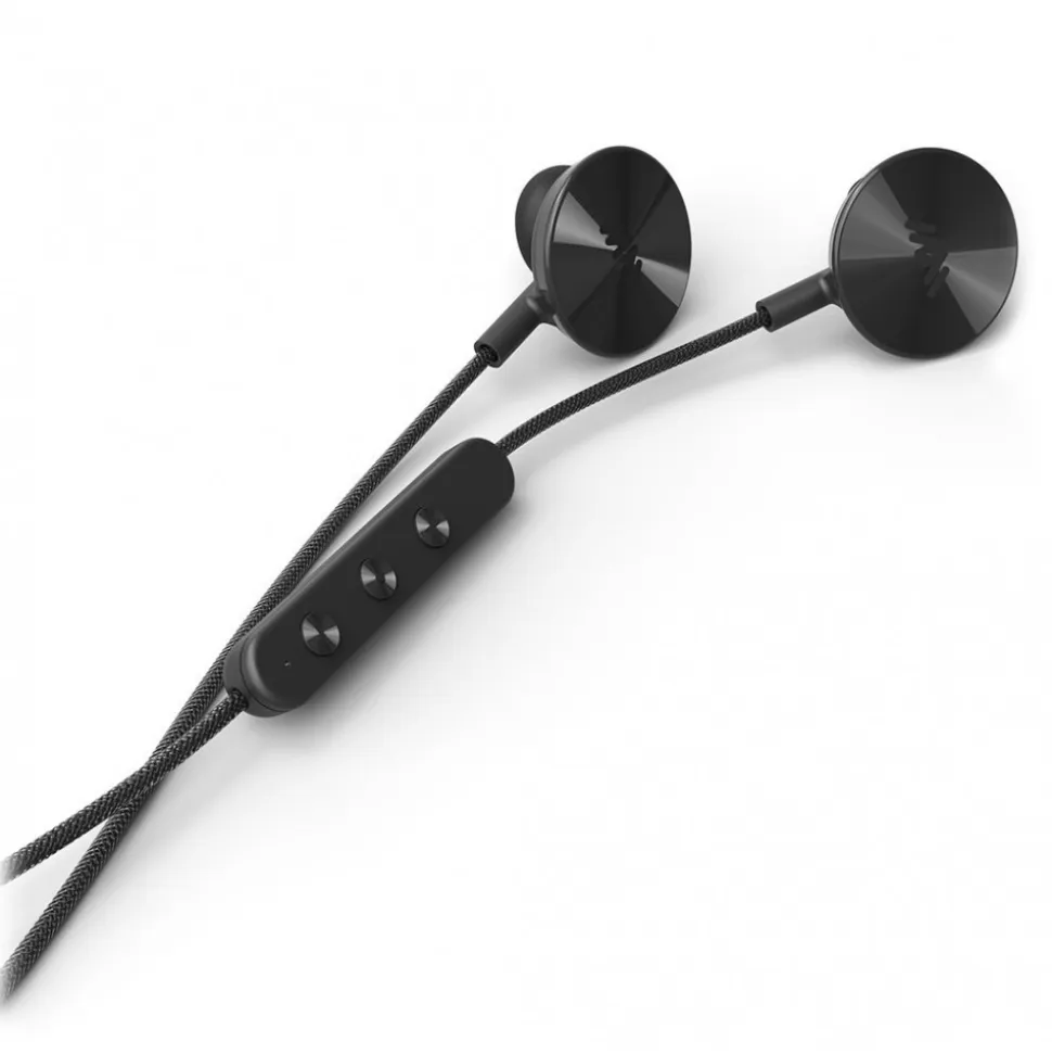 i.am+ - I Am Plus - Buttons - Black - Premium Wireless Bluetooth Earphones - Tailored Fit with Immersive Sound - Avvenice
