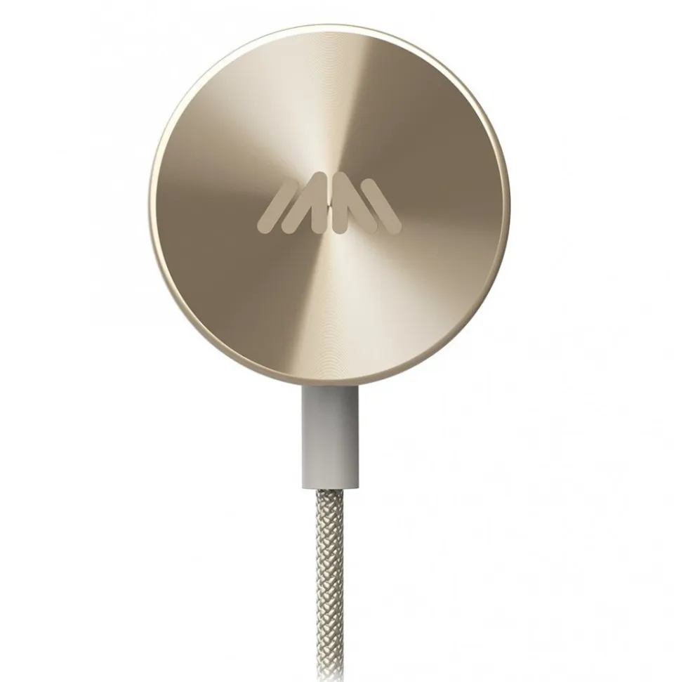 i.am+ - I Am Plus - Buttons - Gold - Premium Wireless Bluetooth Earphones - Tailored Fit with Immersive Sound - Avvenice