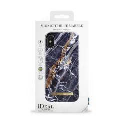 iDeal of Sweden - Fashion Case Cover - Midnight Blue Marble - iPhone XR - iPhone Case - New Fashion Collection - Avvenice