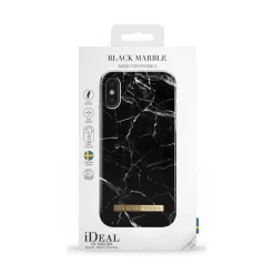 iDeal of Sweden - Fashion Case Cover - Black Marble - iPhone XS Max - iPhone Case - New Fashion Collection - Avvenice