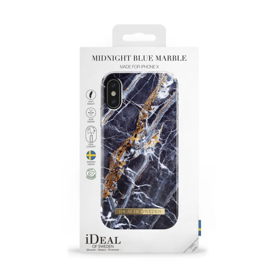 iDeal of Sweden - Fashion Case Cover - Midnight Blue Marble - iPhone XS Max - iPhone Case - New Fashion Collection - Avvenice