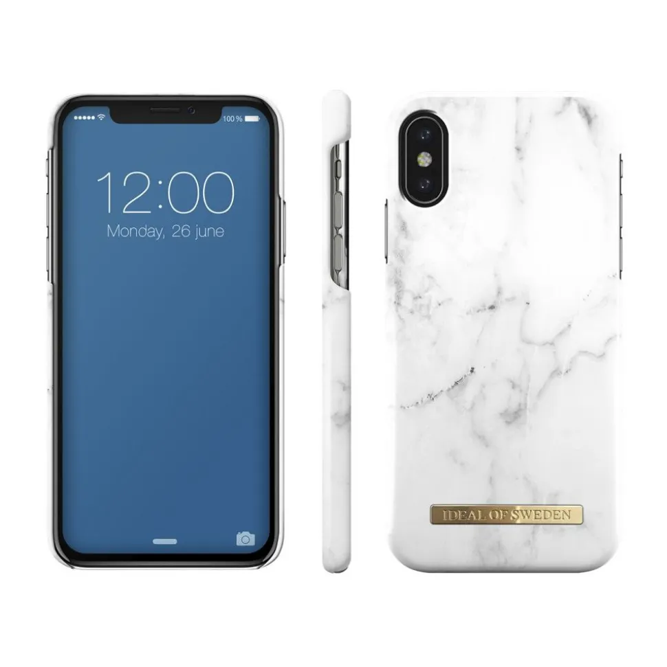 iDeal of Sweden - Fashion Case Cover - White Marble - iPhone XS Max - iPhone Case - New Fashion Collection - Avvenice