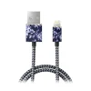 iDeal of Sweden - Fashion Cable - Sailor Blue Bloom - iPhone - Apple - Lightning MFI Certified by Apple - New Fashion Collection - Avvenice