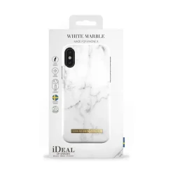 iDeal of Sweden - Fashion Case Cover - White Marble - iPhone XR - iPhone Case - New Fashion Collection - Avvenice