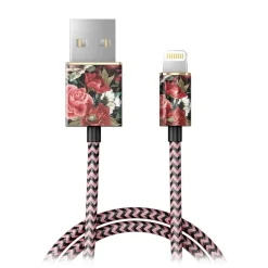 iDeal of Sweden - Fashion Cable - Antique Roses - iPhone - Apple - Lightning MFI Certified by Apple - New Fashion Collection - Avvenice