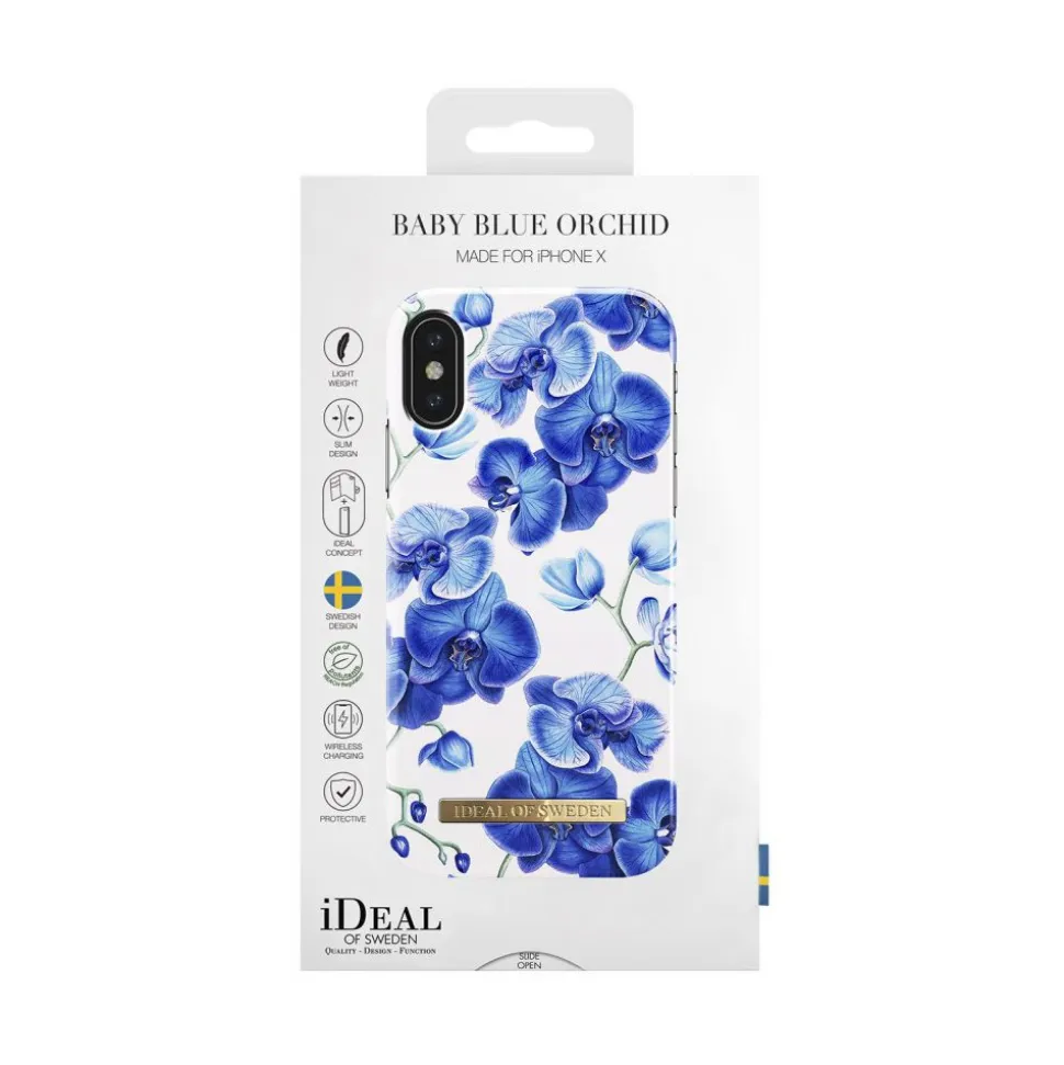iDeal of Sweden - Fashion Case Cover - Baby Blue Orchid - iPhone X / XS - iPhone Case - New Fashion Collection - Avvenice
