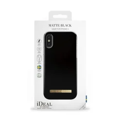 iDeal of Sweden - Fashion Case Cover - Matte Black - iPhone XS Max - iPhone Case - New Fashion Collection - Avvenice
