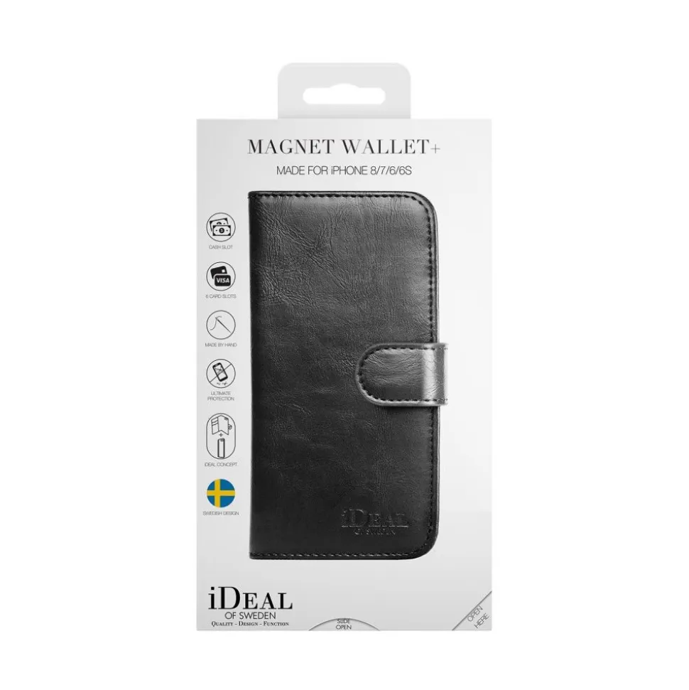 iDeal of Sweden - Magnet Wallet Cover - Black - Samsung S9+ - iPhone Case - New Fashion Collection - Avvenice