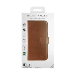 iDeal of Sweden - Magnet Wallet Cover - Brown - Samsung S9+ - iPhone Case - New Fashion Collection - Avvenice