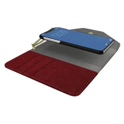 iDeal of Sweden - Mayfair Clutch Velvet Cover - Red - iPhone 8 / 7 / 6 / 6s Plus - iPhone Case - New Fashion Collection - Avvenice