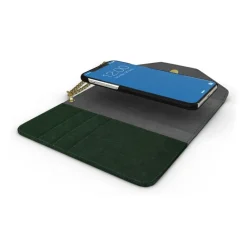 iDeal of Sweden - Mayfair Clutch Velvet Cover - Green - iPhone XS Max - iPhone Case - New Fashion Collection - Avvenice