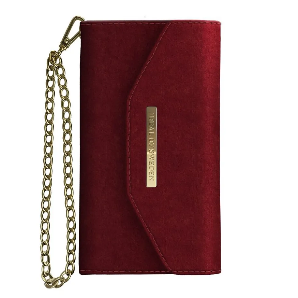 iDeal of Sweden - Mayfair Clutch Velvet Cover - Red - Samsung S9 - iPhone Case - New Fashion Collection - Avvenice