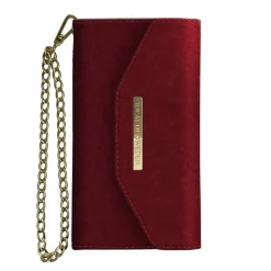 iDeal of Sweden - Mayfair Clutch Velvet Cover - Red - iPhone XS Max - iPhone Case - New Fashion Collection - Avvenice